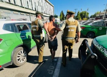 Delincuente asalta a conductor de camión pero fue detenido en Chillán.