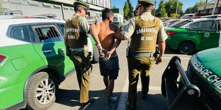 Delincuente asalta a conductor de camión pero fue detenido en Chillán.