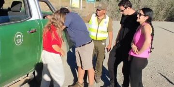 Carabineros encontró con vida a joven extraviado en la cordillera de Ñuble.
