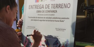 San Nicolás: Inicia construcción de lomos de toro por $34 millones en Puente Ñuble