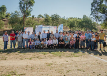 Portezuelo inicia obras de nuevo espacio deportivo gracias al plan 21 canchas para Ñuble del Gobierno Regional.