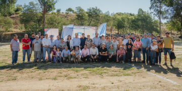 Portezuelo inicia obras de nuevo espacio deportivo gracias al plan 21 canchas para Ñuble del Gobierno Regional.