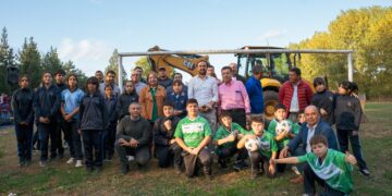 Inician obras del tercer espacio deportivo del Plan “21 Canchas para Ñuble”