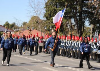 COMUNIDAD CHILLANVEJANA FESTEJÓ AL PADRE DE LA PATRIA EN EL DIA DE SU NATALICIO.
