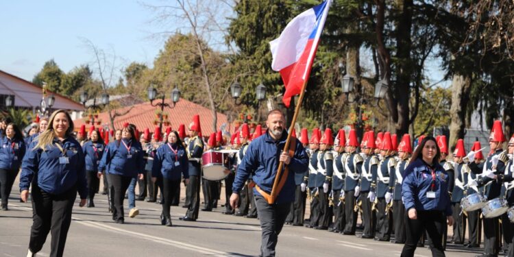 COMUNIDAD CHILLANVEJANA FESTEJÓ AL PADRE DE LA PATRIA EN EL DIA DE SU NATALICIO.