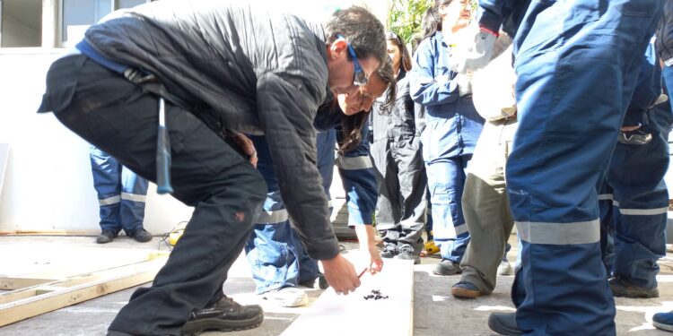 Ñuble: Sence ofrece capacitaciones en construcción, diseño de prendas de vestir y labores de oficina.