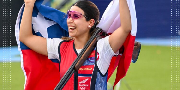 Chile es de Oro 🥇 Histórico: Francisca Crovetto gana la medalla de oro en París 2024
