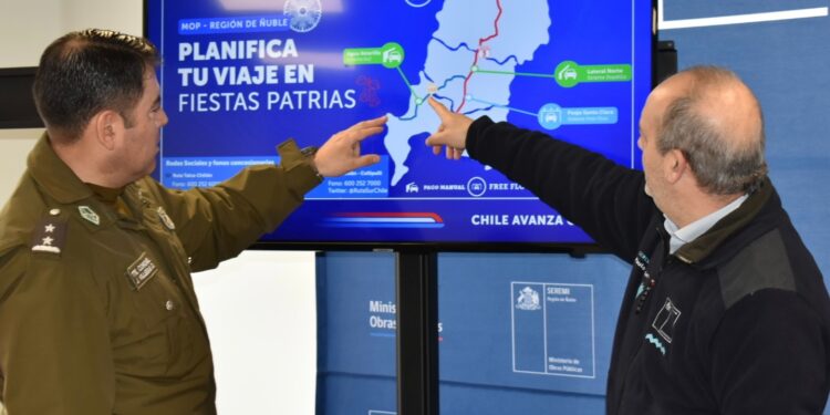 Cerca de 426 mil vehículos circularán en rutas de Ñuble para Fiestas Patrias.