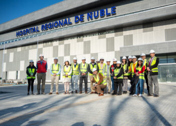 Consejeros Regionales de Ñuble visitan obras del nuevo Hospital Regional ·