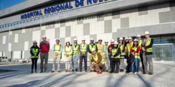 Consejeros Regionales de Ñuble visitan obras del nuevo Hospital Regional ·