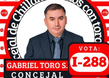 GABRIEL TORO SALINAS es candidato a concejal en Chillán y aquí está algunas de sus propuestas.