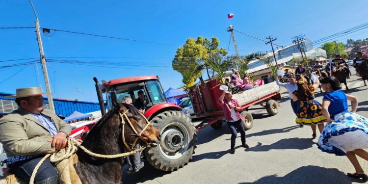 SAN NICOLÁS se viste de Chile con sus tradicionales Ramadas. 🇨🇱🇨🇱🇨🇱🇨🇱