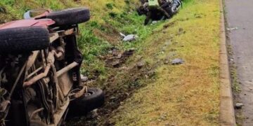 Grave accidente deja una mujer fallecida en Ñuble.