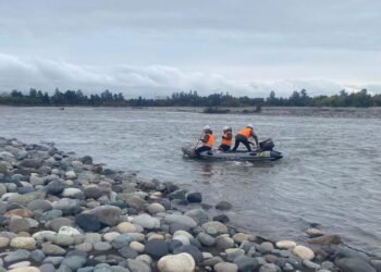 Hombre está desaparecido tras ir a pescar al río Ñuble, en sector Rinconada de Cato.