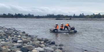 Hombre está desaparecido tras ir a pescar al río Ñuble, en sector Rinconada de Cato.
