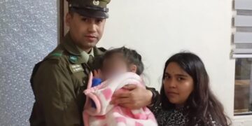 Funcionario de Carabineros le salva la vida a niña de 5 años en Cobquecura.