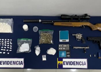 PDI CHILLÁN DETUVO A UN HOMBRE POR TRÁFICO DE DROGAS AVALUADAS EN $10 MILLONES.