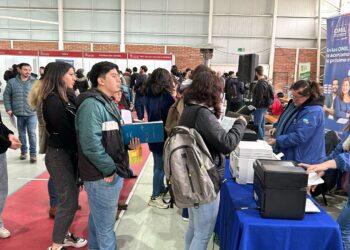 Masiva participación en Feria Laboral y Vocacional 2024 en Chillán.