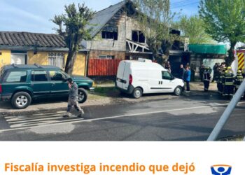 Identifican a mujer que murió en incendio esta mañana en Chillán.