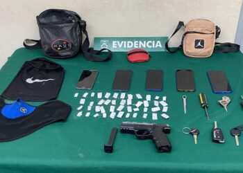 Nuevo Operativo Puentes en Chillán: municipio retiró 8.500 kilos de basura y Carabineros detuvo a sujeto por porte de arma y munición.