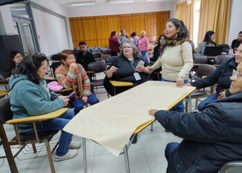 Colchanderas del Valle del Itata se perfeccionaron junto a académicos de Trabajo Social UBB