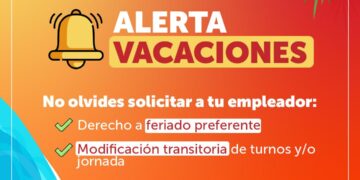 Padres, madres y cuidadores tienen derecho preferencial en la definición de sus vacaciones de verano.