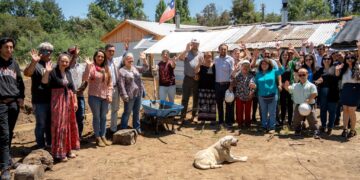 Minvu inició construcción de 26 nuevas viviendas en San Fabián de Alico.