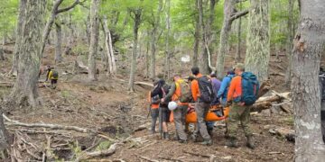 Rescatan Arriero que sufrió accidente en la cordillera de Pinto.