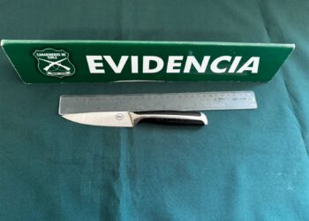 Esta tarde mujer con arma blanca amenaza a guardia y luego robó especies en una óptica de Chillán.