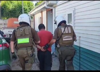 Incendio forestal en Quillón 🔥 Hombre sería el responsable.