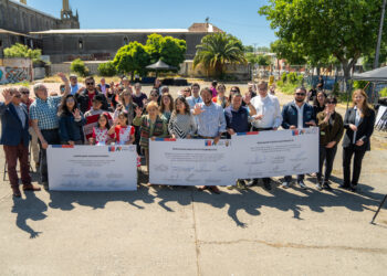 Seremi de las Culturas, Gore y Serviu anuncian acuerdos para mejorar infraestructura cultural y patrimonial de la región de Ñuble.
