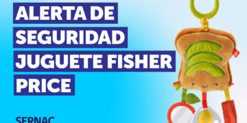 SERNAC EMITE ALERTA DE SEGURIDAD PARA JUGUETE FISHER PRICE.