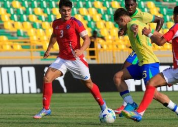 Chile cae por la mínima ante Brasil y jugará por el tercer lugar en el Sudamericano Sub-17