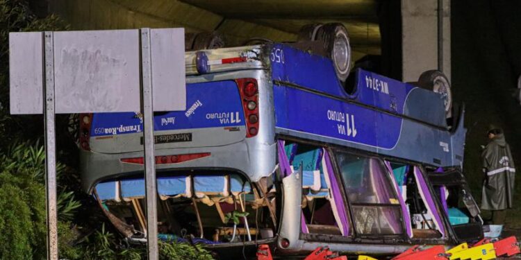 Chófer ‘drogado’ causó accidente fatal en que murieron 3 pasajeros en Concepción.