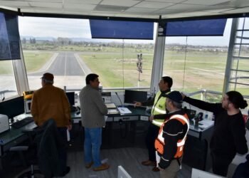 Director de la DGAC y Gobernador Crisóstomo constatarán en terreno la situación del aeródromo Bernardo O’Higgins