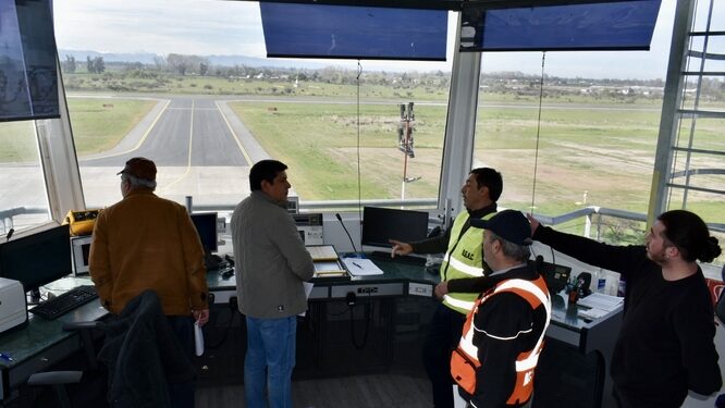 Director de la DGAC y Gobernador Crisóstomo constatarán en terreno la situación del aeródromo Bernardo O’Higgins