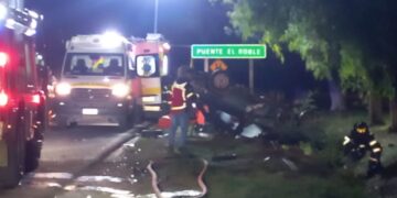 EXTRA DE ÑUBLE ONLINE ✅️ Volcamiento de vehículo deja una persona fallecida.