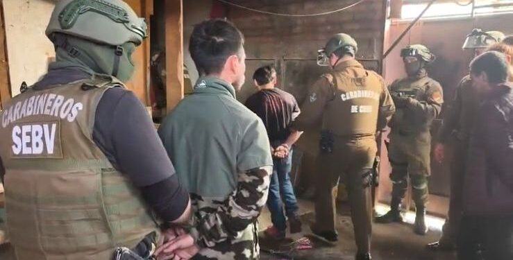 En Chillán recuperan Moto 🏍 robada…Hay 5 detenidos.
