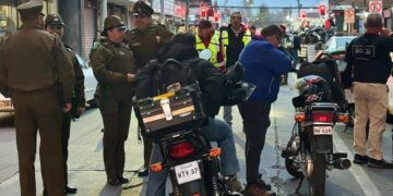 Chillán, Ch.Viejo y San Carlos: Operativo Intercomunal de fiscalización registró 4 detenidos y 8 motos retiradas.
