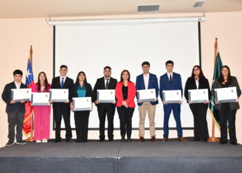 Santo Tomás tituló a casi 600 nuevos profesionales en Ñuble.