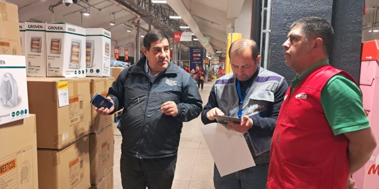 SERNAC Y SEC FISCALIZAN LA VENTA DE TERMOVENTILADORES Y ESTUFAS EN LA REGIÓN.