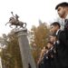 PDI da inicio a actividades por 92° aniversario en Ñuble con izamiento de la bandera nacional