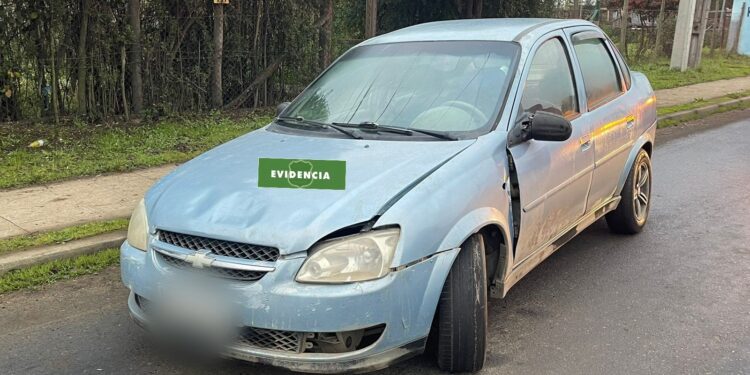 Roban automóvil pero es recuperado esta madrugada en Chillán.