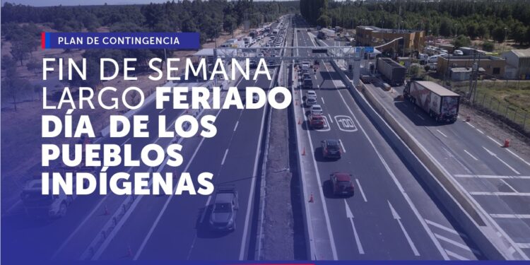MOP ANUNCIA MEDIDAS ESPECIAL POR FIN DE SEMANA LARGO: SE ESPERAN MÁS DE 135 MIL VEHÍCULOS EN RUTAS DE ÑUBLE.