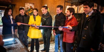 Cecinas San Miguel, del CET San Carlos, inauguró punto de venta en Fuente Violeta.
