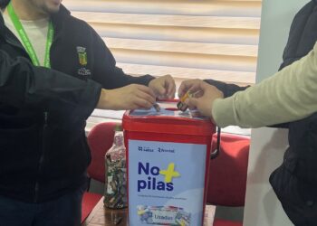 Frontel y Municipalidad de Quillón inician campaña de recolección de pilas en desuso.