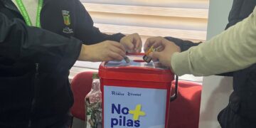 Frontel y Municipalidad de Quillón inician campaña de recolección de pilas en desuso.