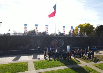 Inician las obras que recuperarán espejo de agua e iluminación del Mural de Piedra.