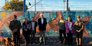 Quiero mi Barrio: Inauguran mural comunitario que retrata la historia e identidad del Barrio Arturo Prat.