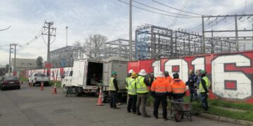 CGE Avanza en la construcción del nuevo alimentador eléctrico “Maipón” para el Hospital Regional de Ñuble.